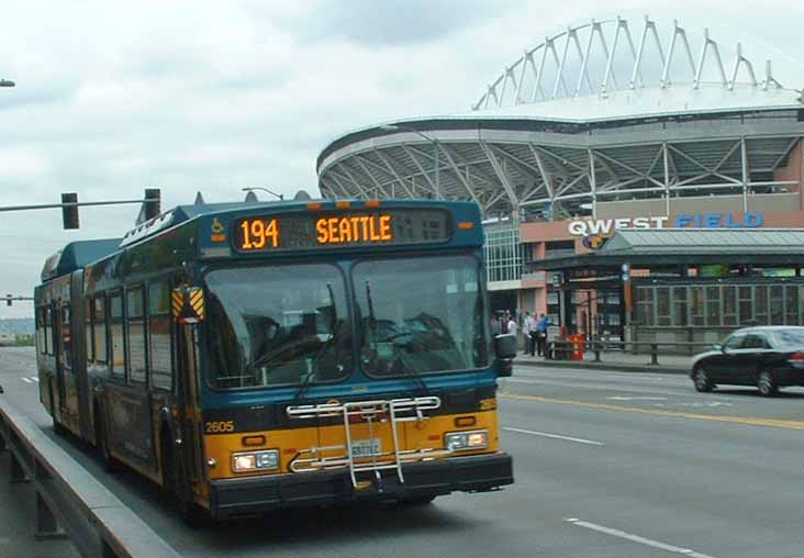 King County Metro New Flyer DE60LF 2605